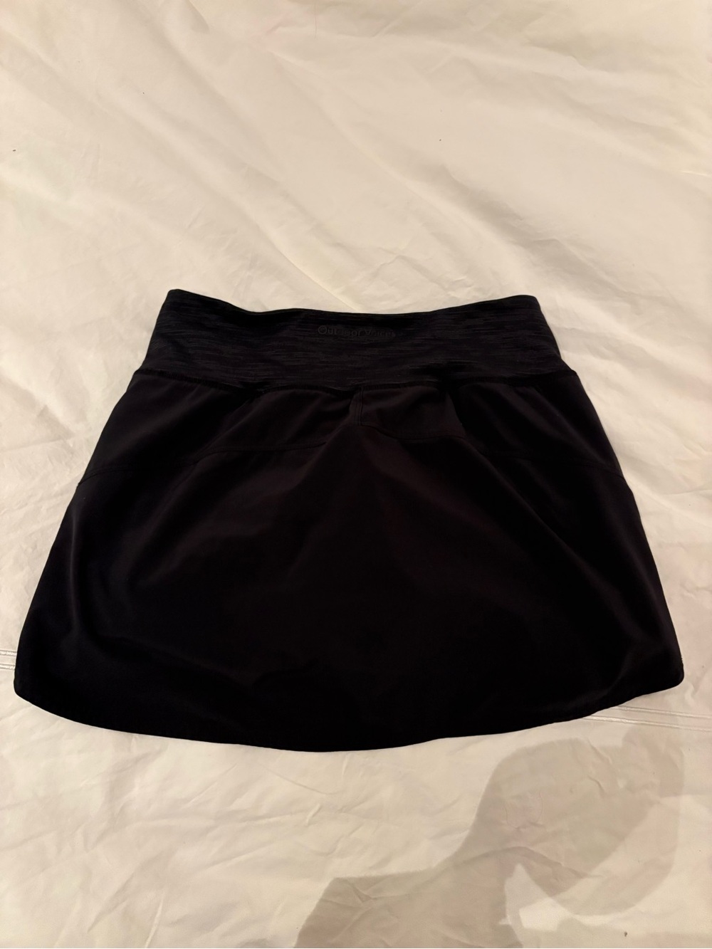 Outdoor voices black tennis sport skort Xs 0/2